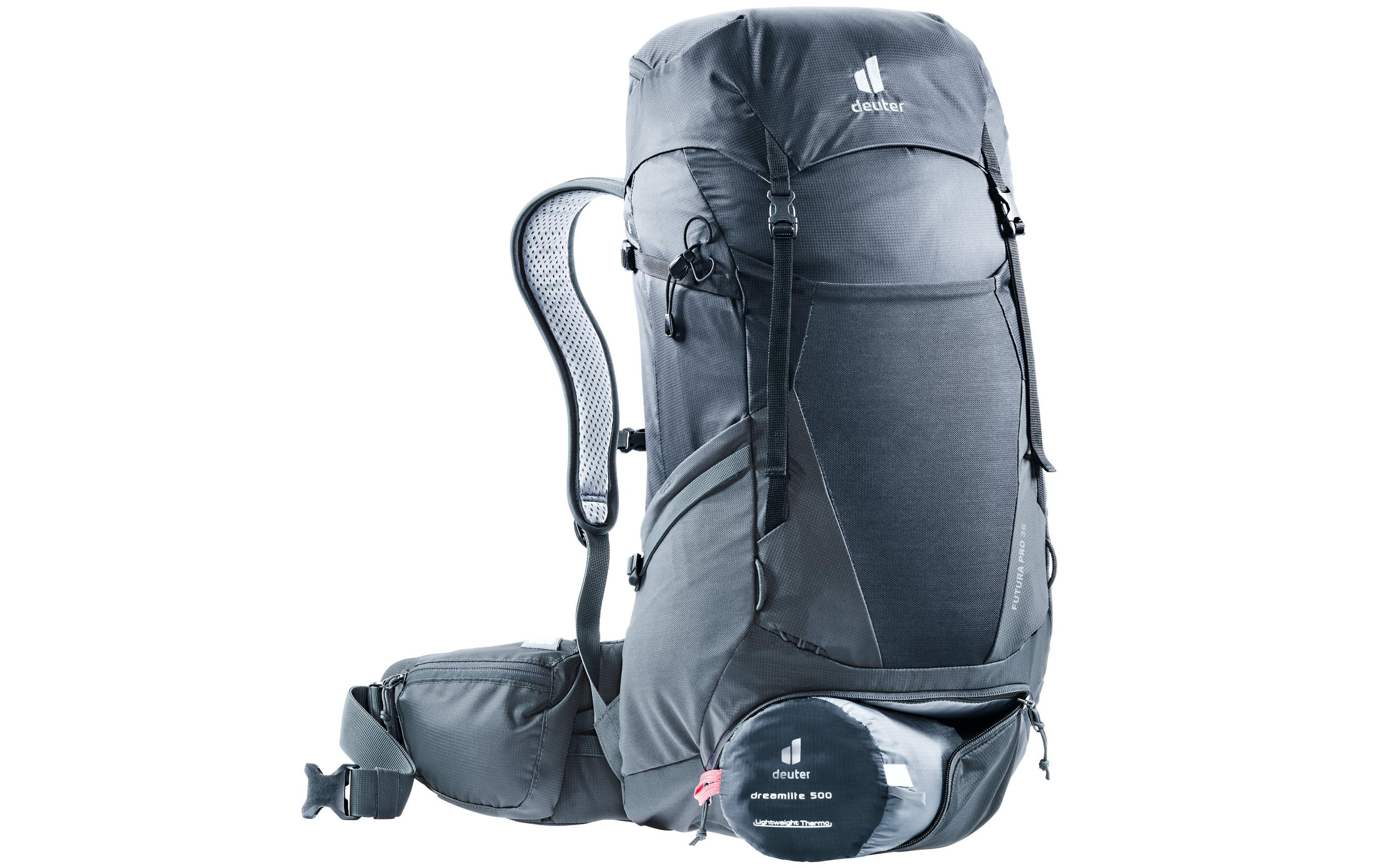 Wanderrucksack Futura Pro 36 Black/Graphite<br>Rucksack für Mehrtagestouren
