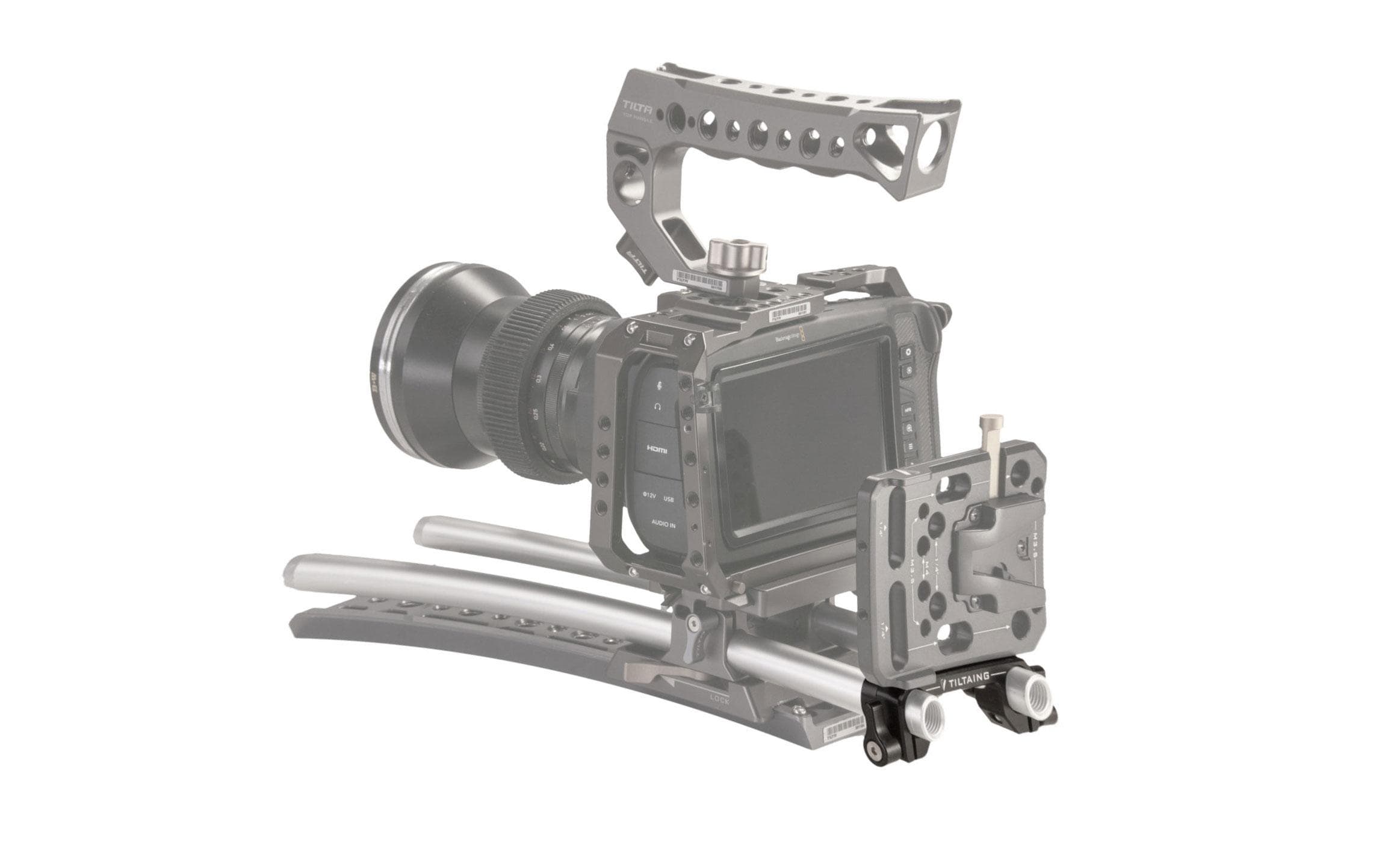 Adapter TA-MBP-RAStabsadapter für Mini-V-Mount-Akkuplatte