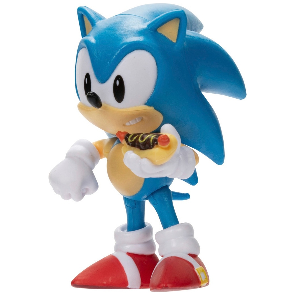 Sonic the Hedgehog 6 cm Classic Sonic mit Hotdog-Figur
