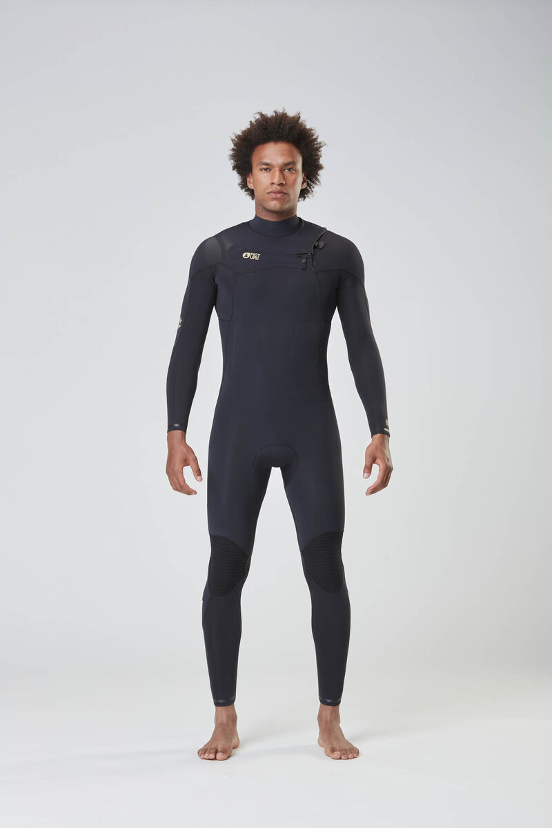 Picture EQUATION 3/2 Logo Front Zip - Hommes Black