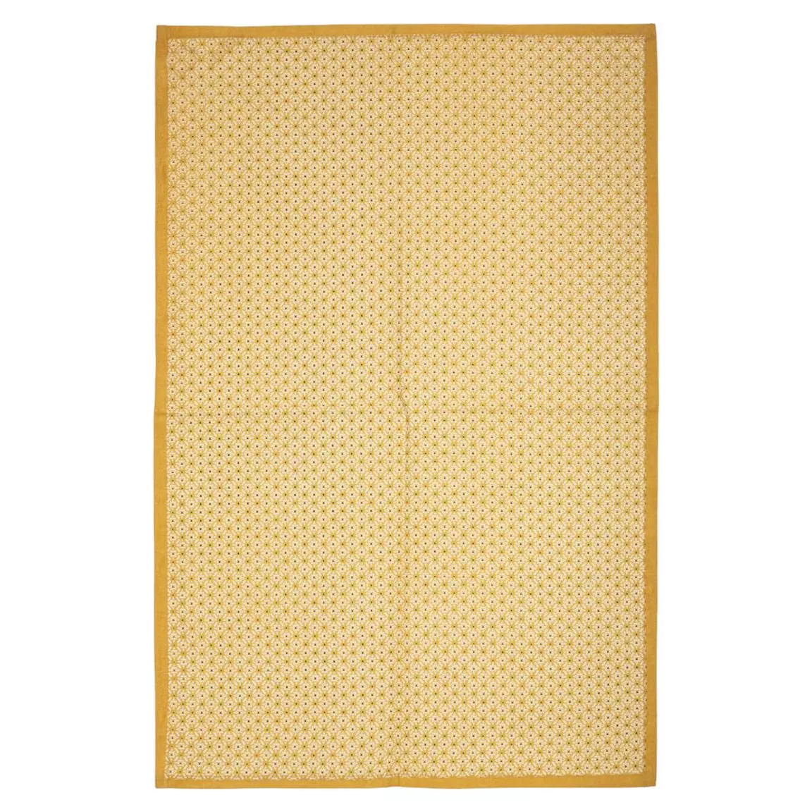 Lot de 3 torchons Geom Jaune ocre