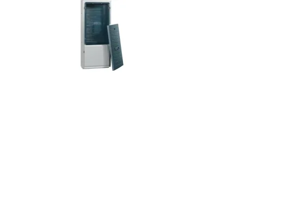 ABB CDC2000 Kabelskab-El PK20 tomt BxHxD: 342x700x149mm med fugtspærre og plastlåge