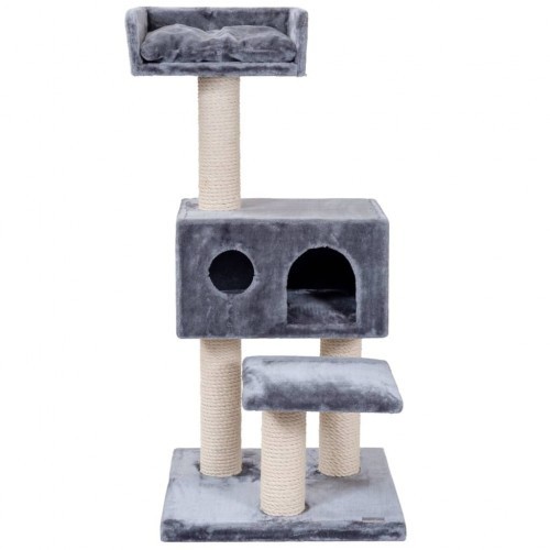 Arranhador Comfort para gatos, cinza