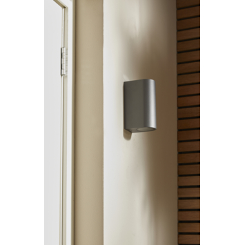 GAMMA Buitenlamp Liverpool 2 lichts donker grijs LED GU10 7W