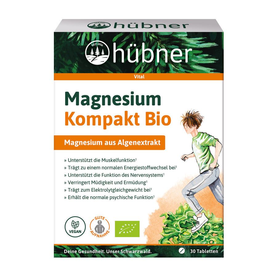 Hübner® Magnesium Kompakt Bio