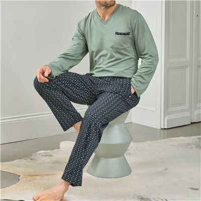 Pyjama homme petits motifs - DODO HOMEWEAR