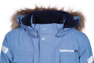 Didriksons Nokosi Parka Jakke, Coldsmoke Blue