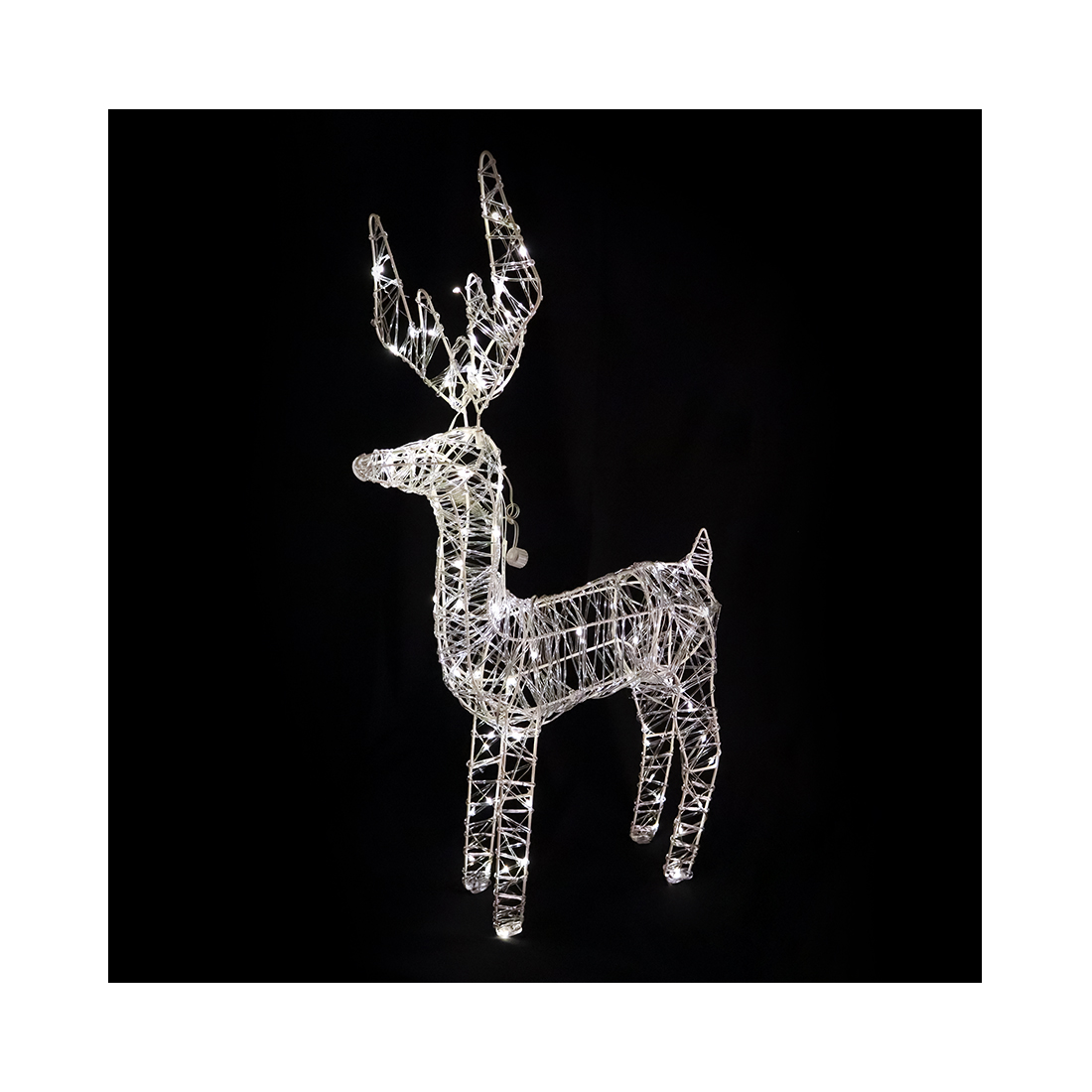 FS-STAR Outdoor LED Rentier 80 cm mit 80 LED's