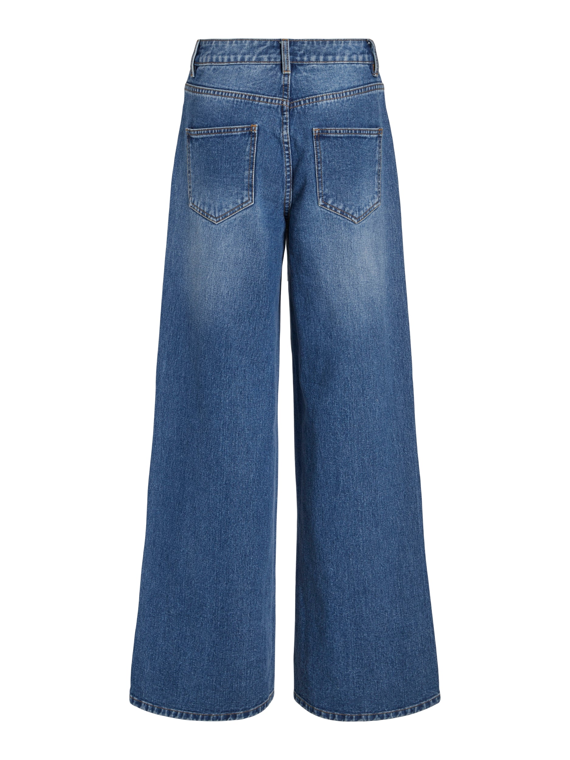Vila  Vimalou wide leg jeans - Medium blue denim