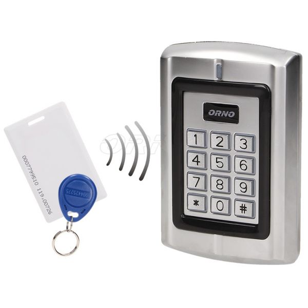 Proftc Leitor de Controlo de Acessos com Pin   Rfid 125kHz Orno - OR-ZS-802