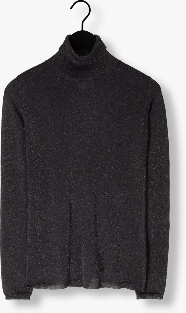 MINUS grijze minus coltrui lania roll neck knit pullover