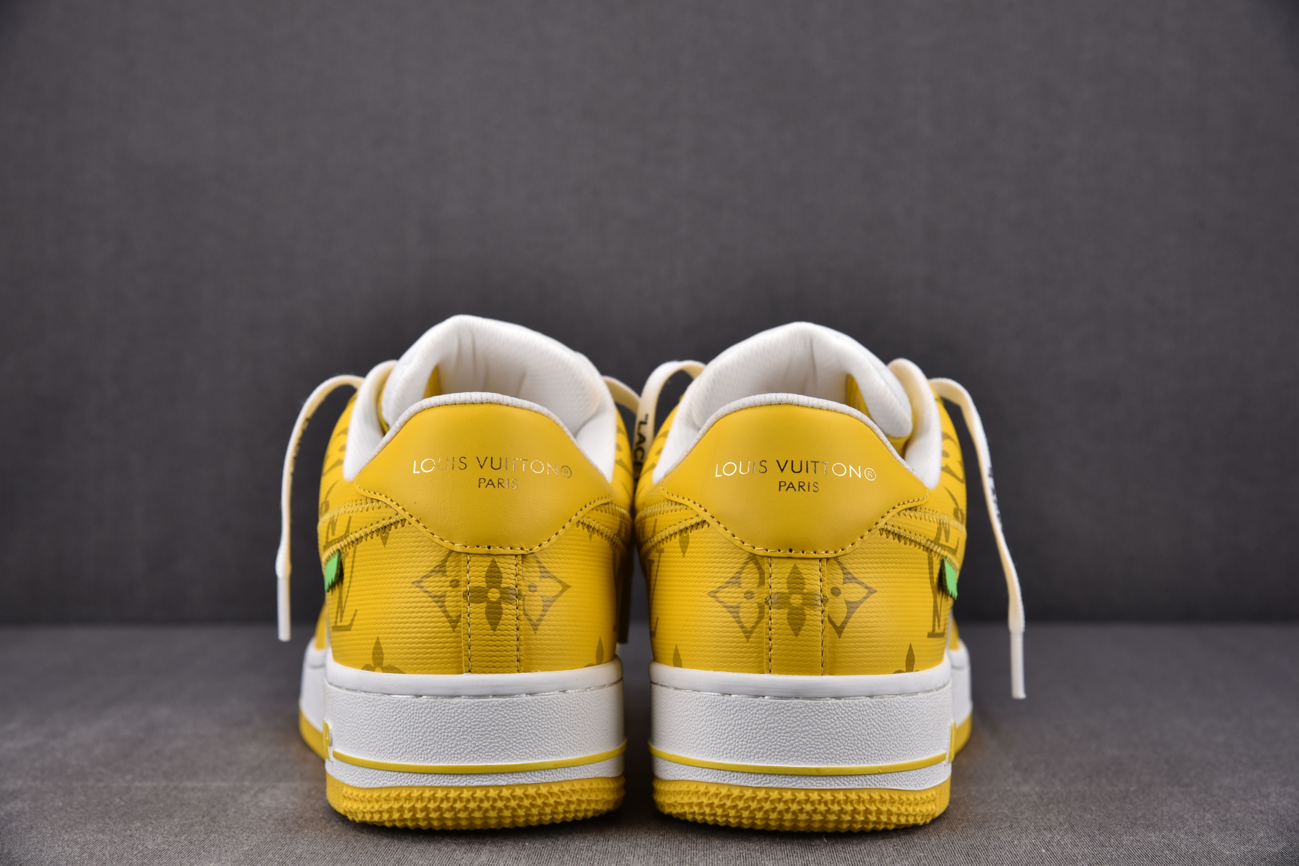 Nike Air Force 1 Low Louis Vuitton Royal Gray Yellow (Be careful about the size!!)
