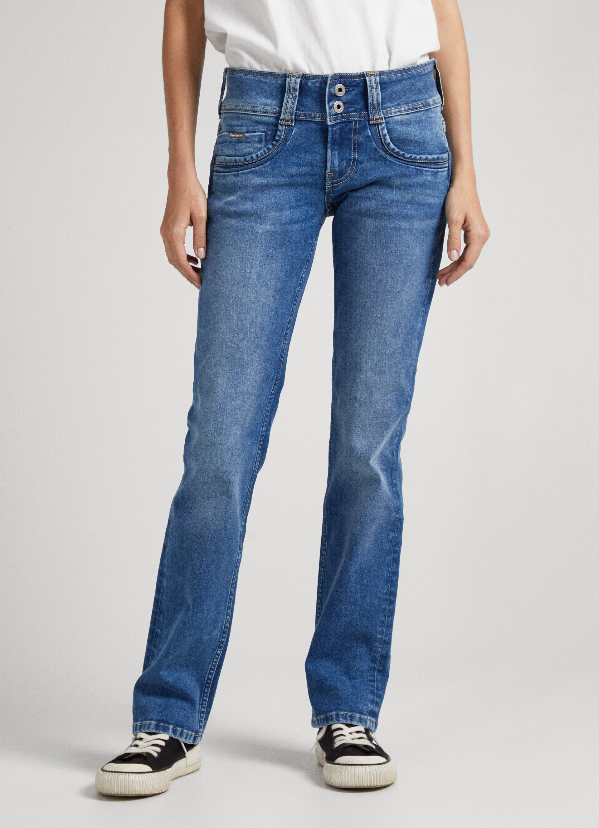 Calça jeans Gen Fit Regular de cintura média - jeans