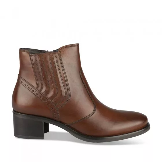 Bottines MARRON MEGIS ELEGANT