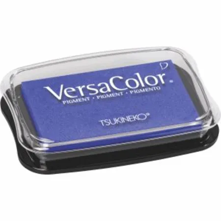 VersaColor Stempelkissen Pigment königsblau getränkt 10x6cm