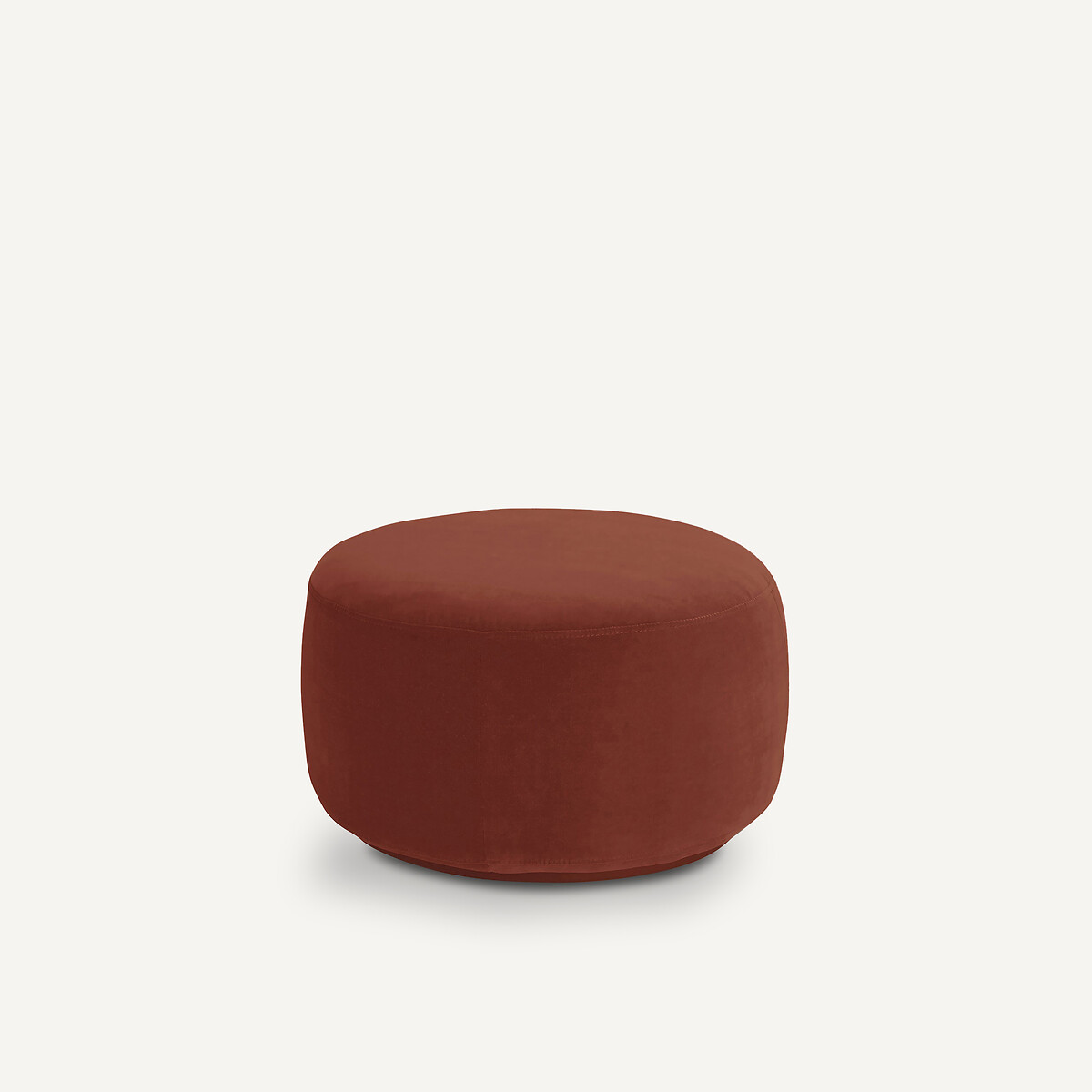AM.PM<br>Puf XL em veludo, design Rosebury E.Gallina