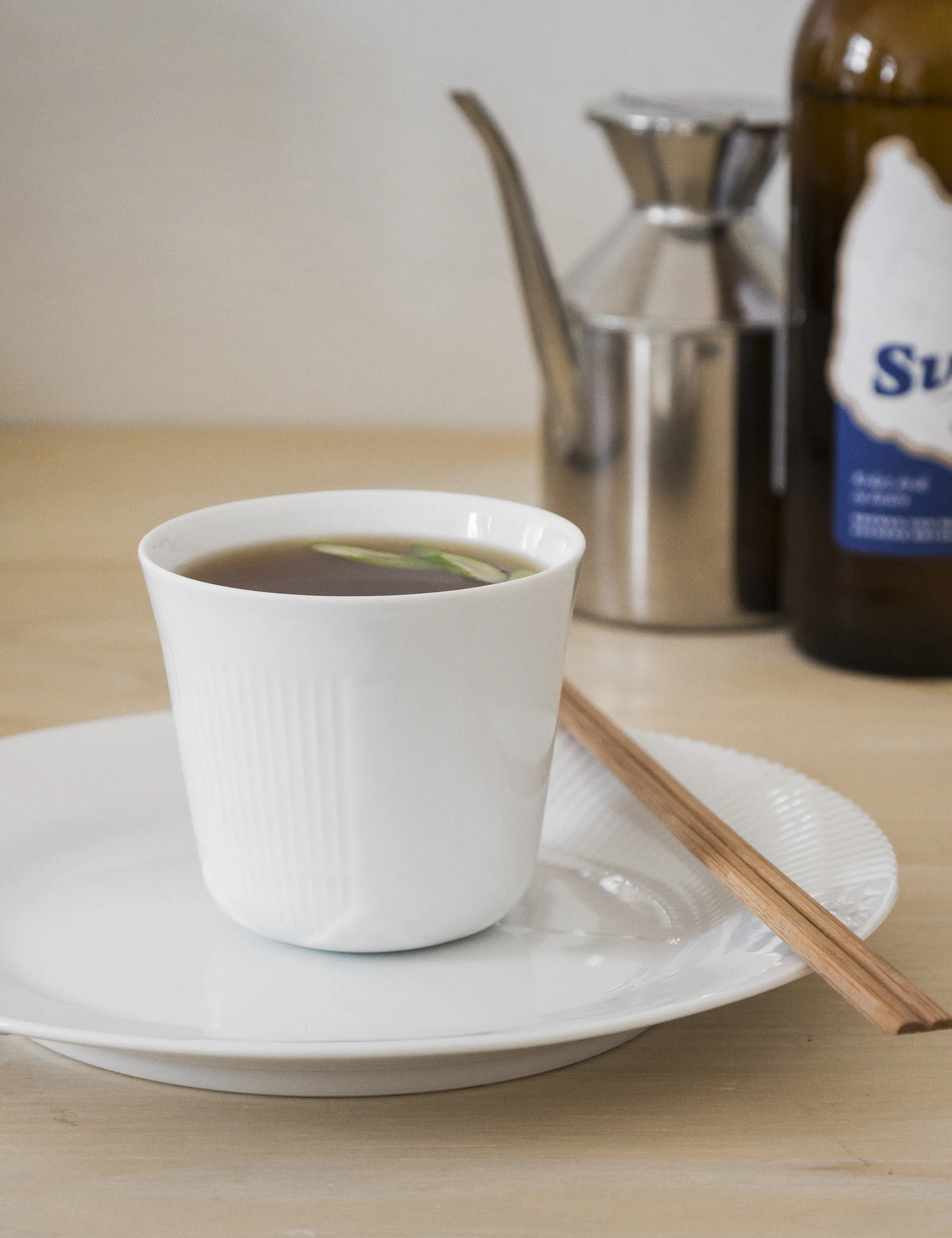 Royal Copenhagen Hvid Elements Frokosttallerken