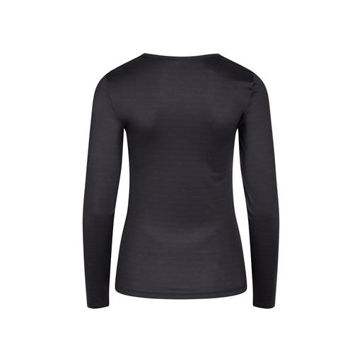 Blanche Comfy Langærmet T-shirt, Black/Grey, S