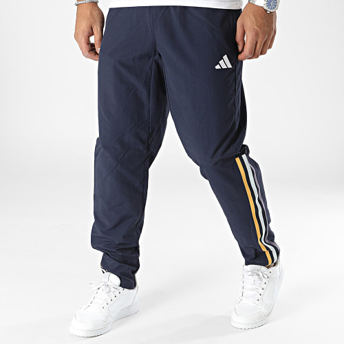 Pantalon Jogging A Bandes Real Madrid IB0865 Noir