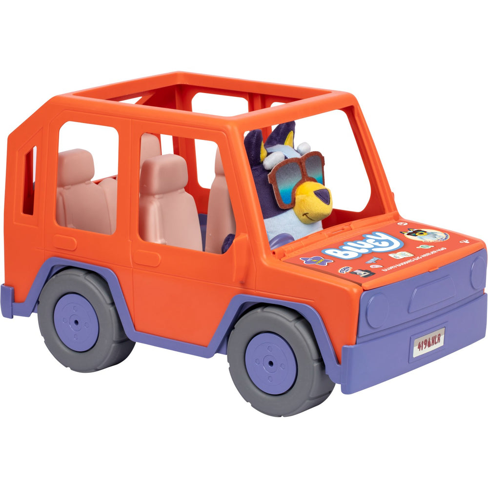 Køb Bluey Big Heeler Bil 4WD Med Bamse