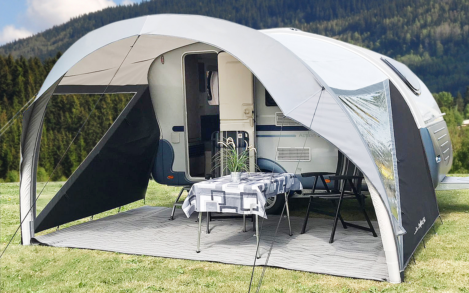 Walker Sunflexx für Adria Action 391 aufblasbares Sonnendach