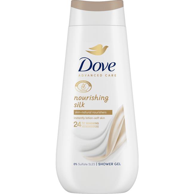 Dove Advanced Care Showergel Nourishing Silk 225 ML
