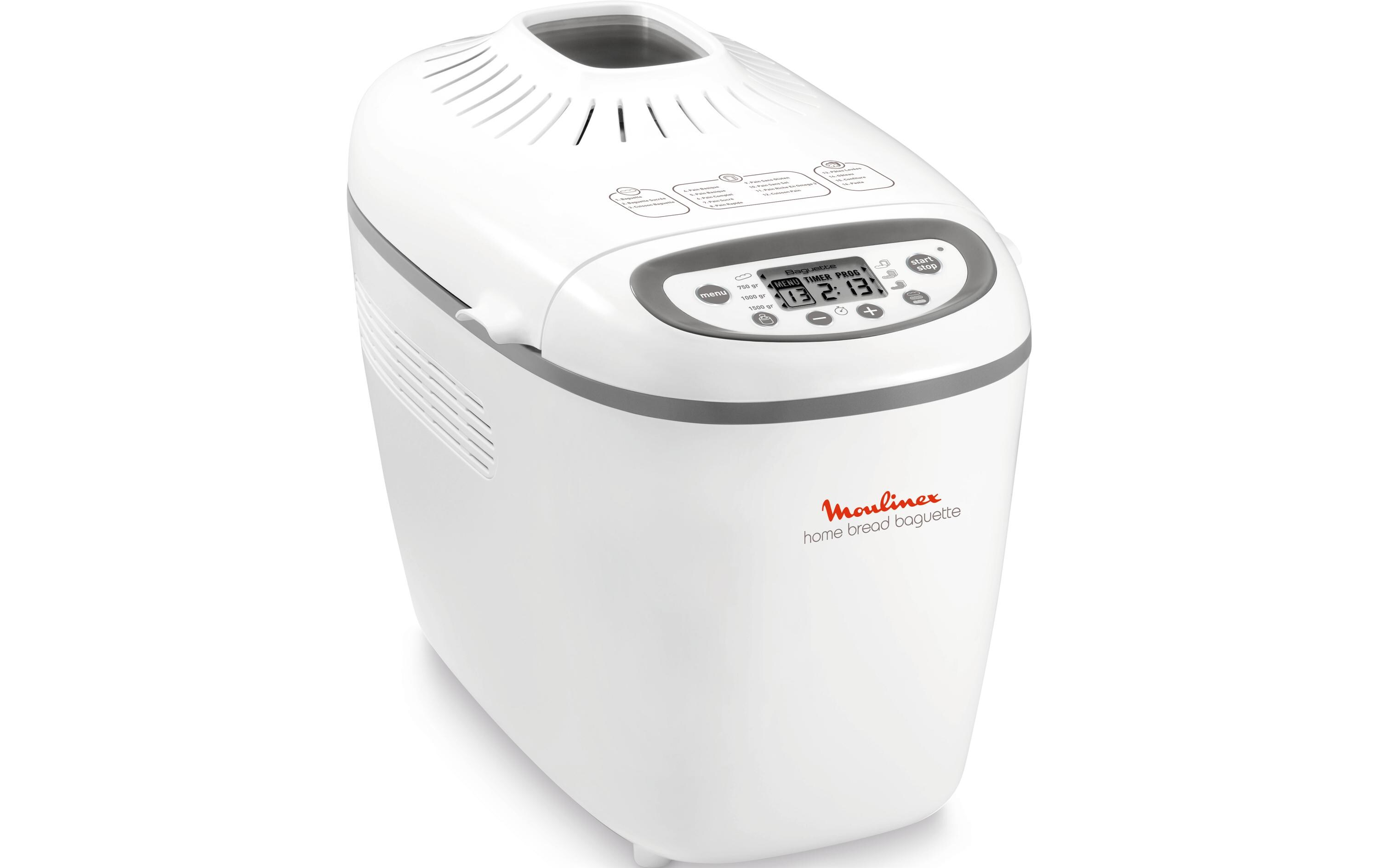 Brotbackmaschine Home Bread Baguette OW6101CH 1500 g<br>Brotbackautomat für Brote mit bis zu 1.5 kg Gewicht