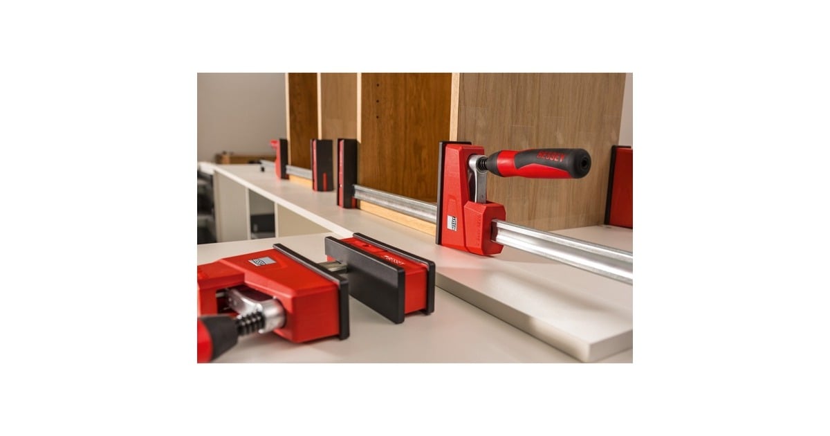 BESSEYREVO KRE60-2K lijmklem  (Rood/zwart)
