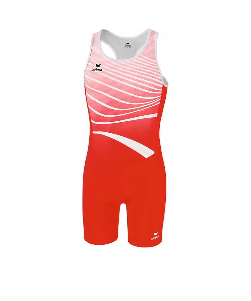Erima Sprintanzug Running Rot Weiss