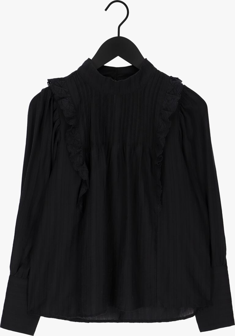 CO\\'COUTURE zwarte co'couture blouse lisissa frill blouse