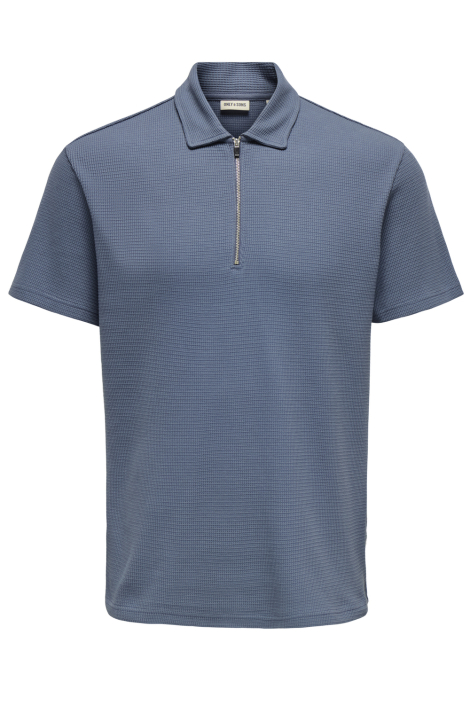Only & Sons blauwe heren polo