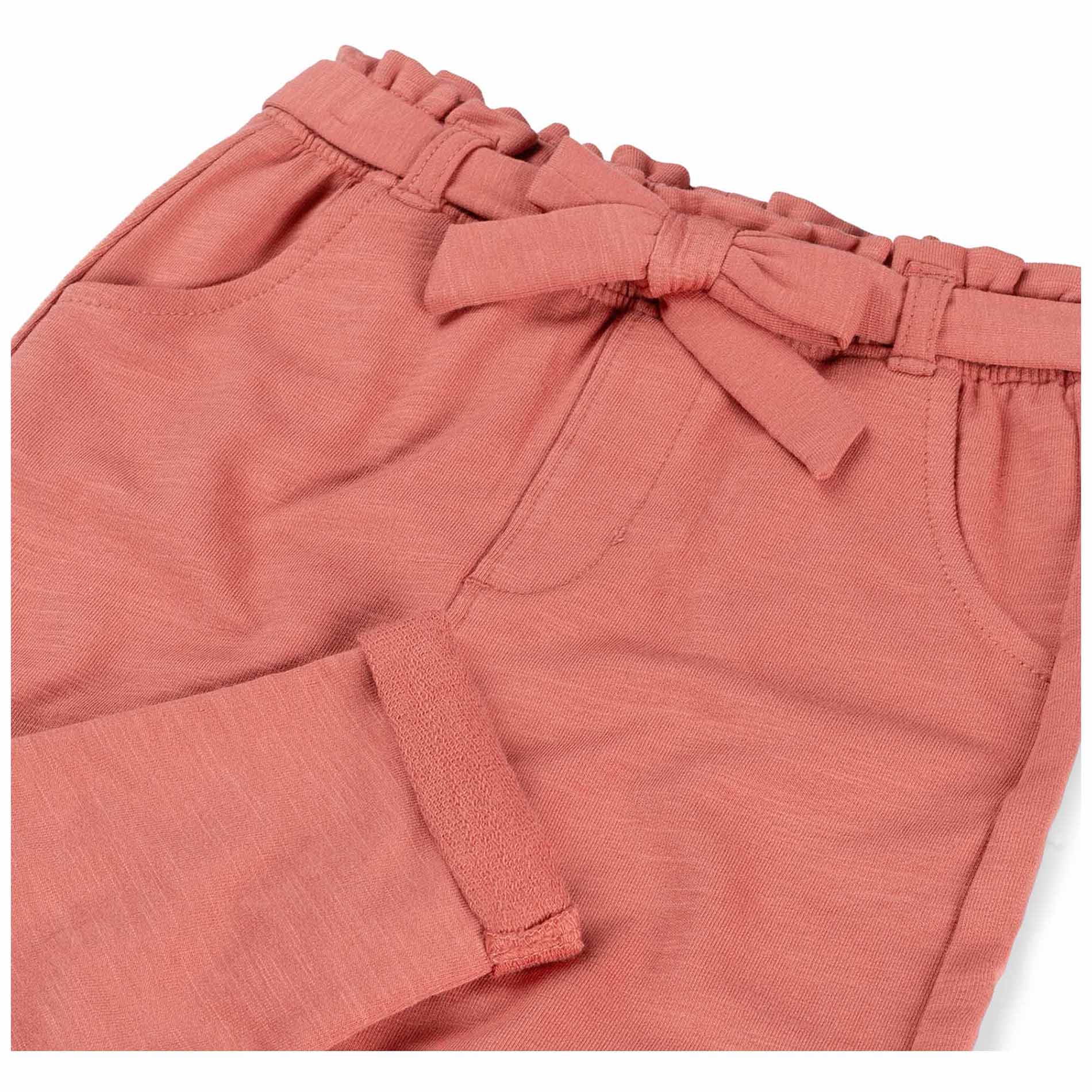 Prénatal peuter broek  effen roze