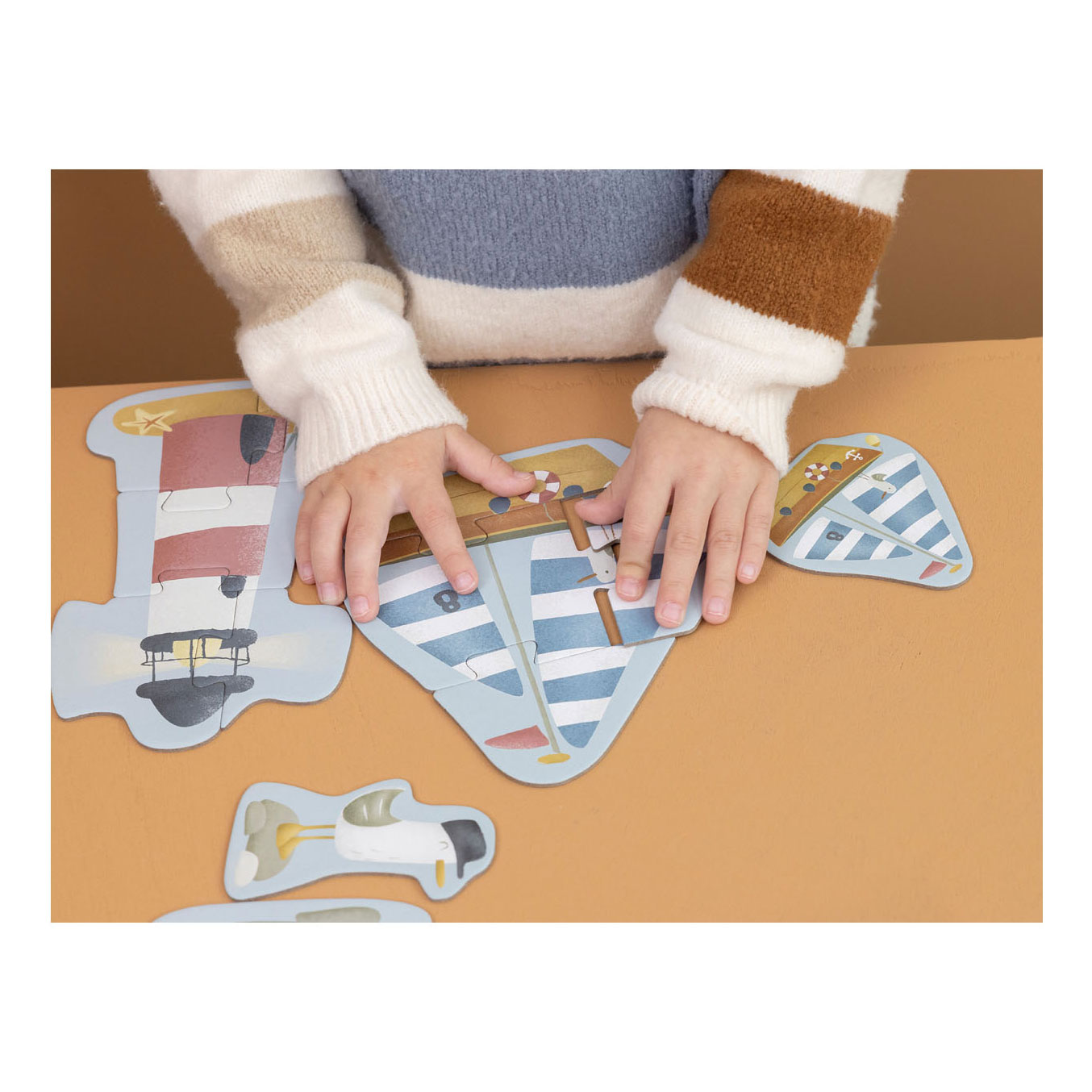 Little Dutch Vormenpuzzels Sailors Bay 6in1 FSC