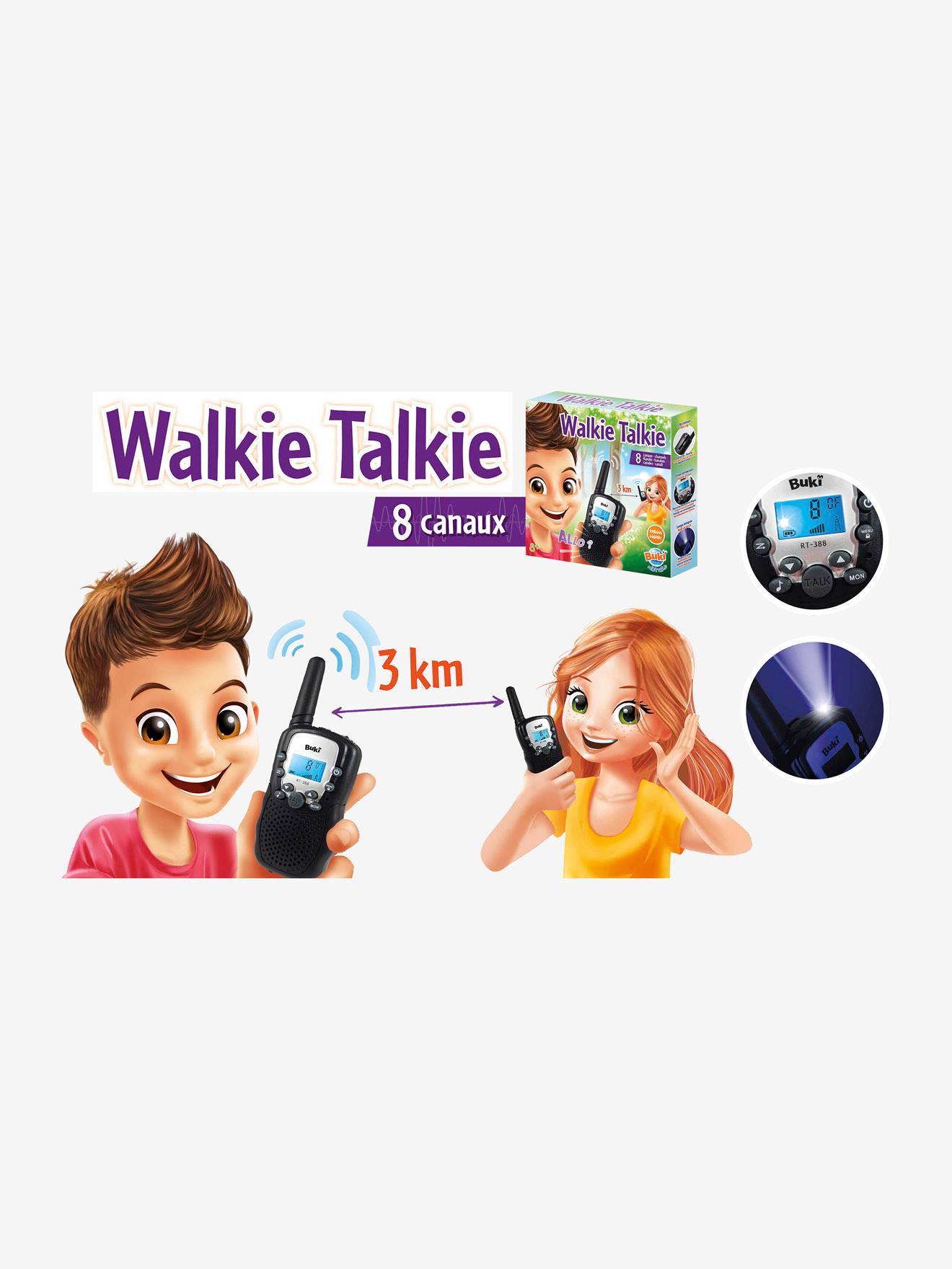 Walkie-talkie preto BUKI