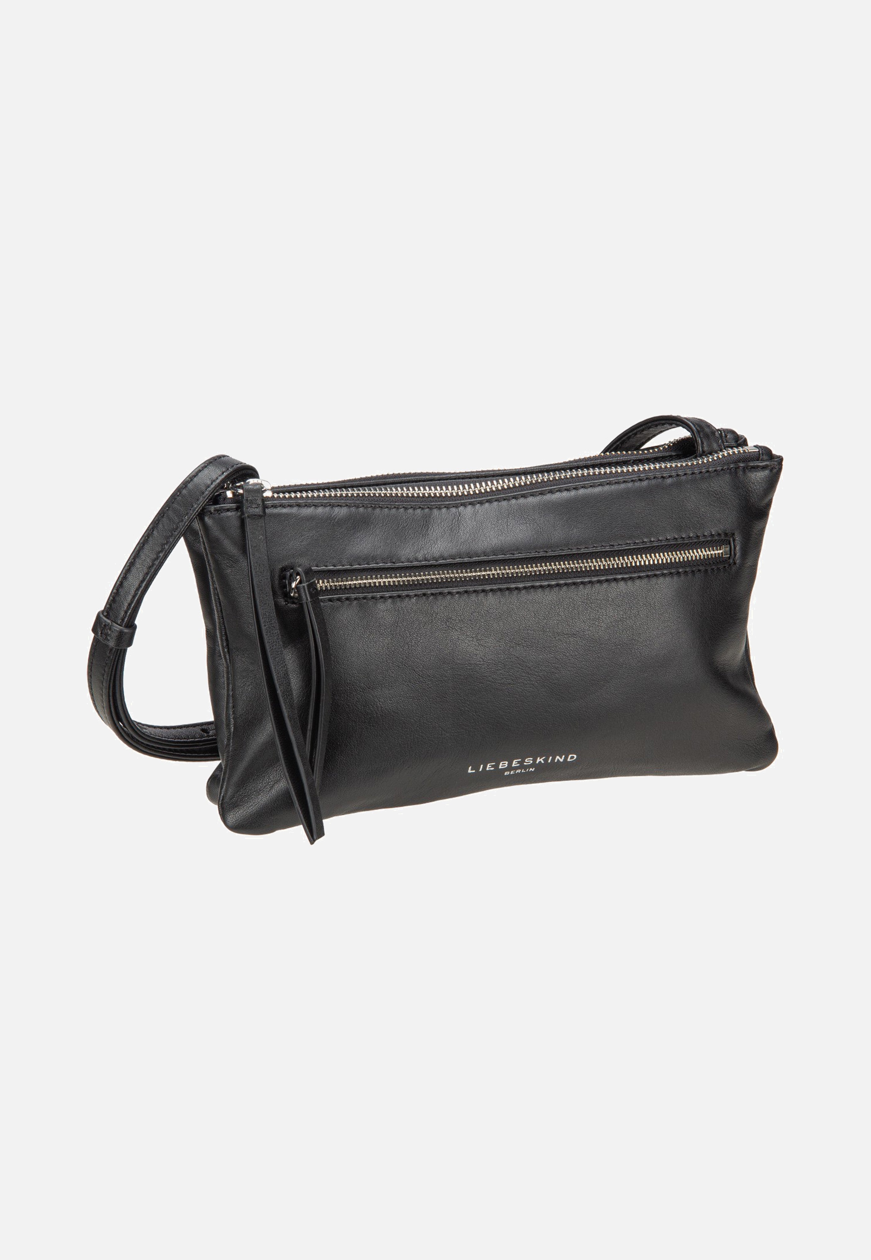 Zena S Indian Sheep Double Black - Crossbody Bag