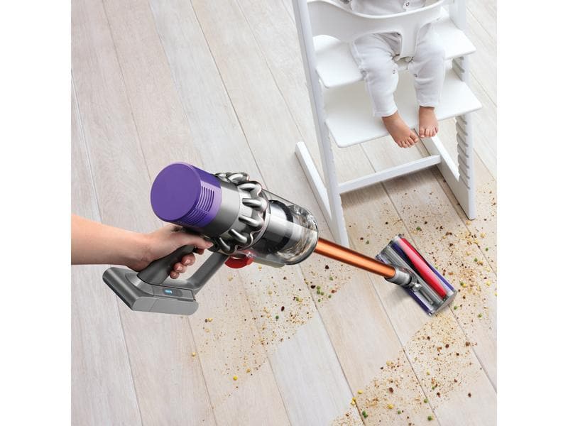 Dyson Akku-Hand- und Stielsauger Cyclone V10 Absolute Kabelloser Staubsauger mit 360º beweglicher Bodendüse