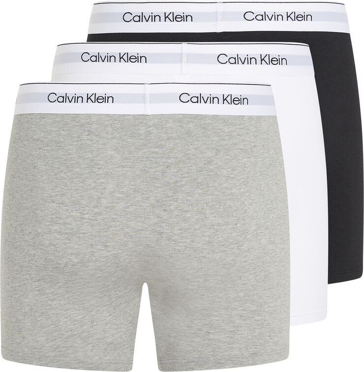Calvin Klein BOXER BRIEF 3PK Grey heather, white, black