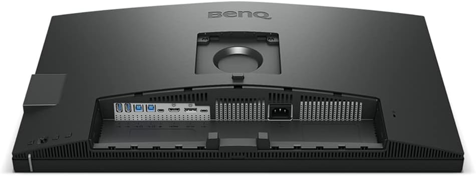 BenQ PD2705U Moniteur Designer (Technologie AQCOLOR, 27 pouces, 4K UHD, IPS, P3 Wide Color, Chargement USB-C, DP / HDMI, KVM, Hauteur réglable) Compatible avec MacBook