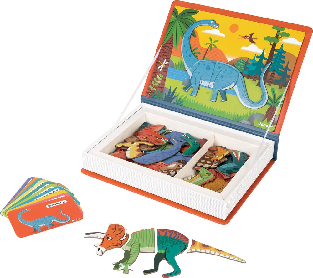 MAGNÉTI'BOOK DINOSAURES
