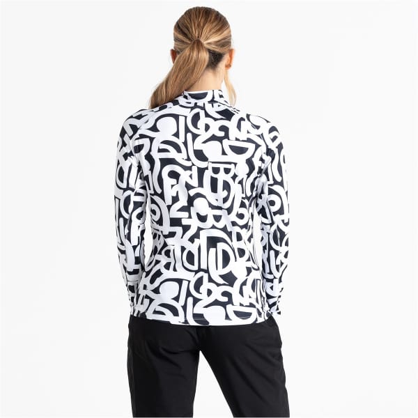 Sweat polaire DARE 2B DIVULGE CORE STRETCH BLK&WHTGRAFI