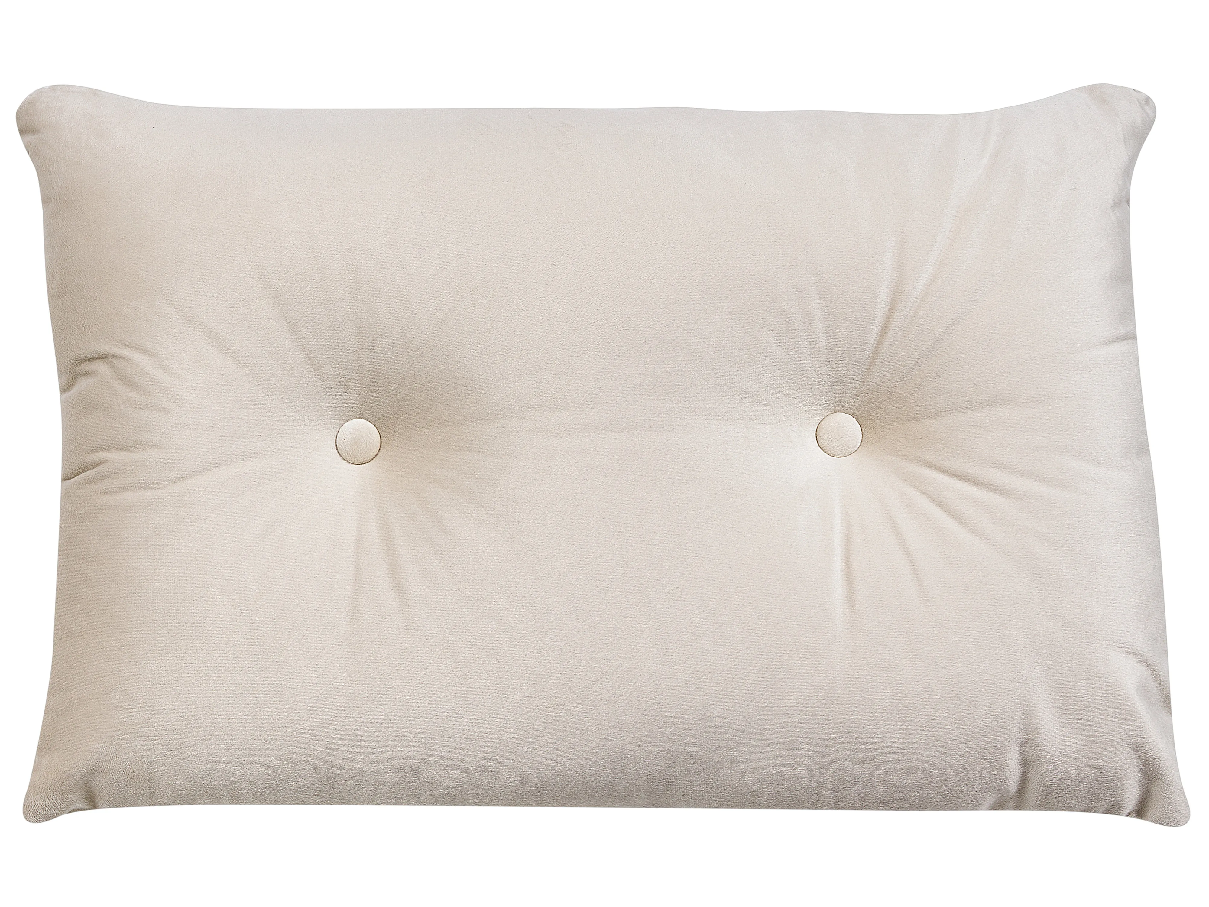 Slaapbank 2-zits VESTFOLD Fluweel Beige