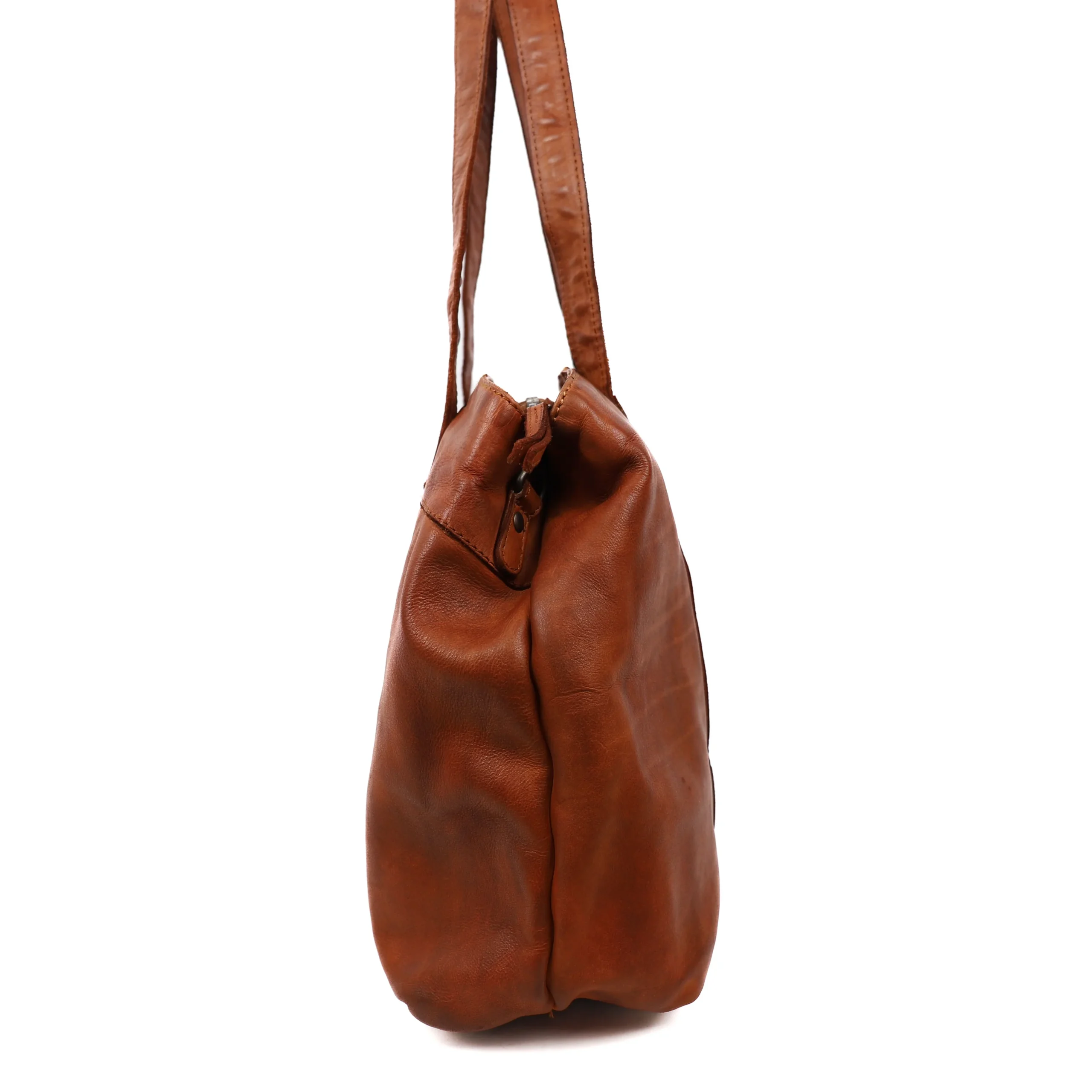 Bear Design Cow Lavato Hand/- Schoudertas Bente Cognac CL43656