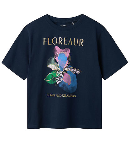 Name It T-Shirt - NkfDukko - Navy Blazer m. Print