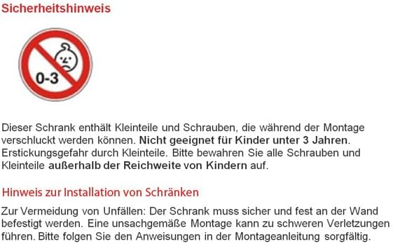 Smart Möbel Spülenunterschrank ohne Arbeitsplatte - 100 cm breit - Weiß Nawa