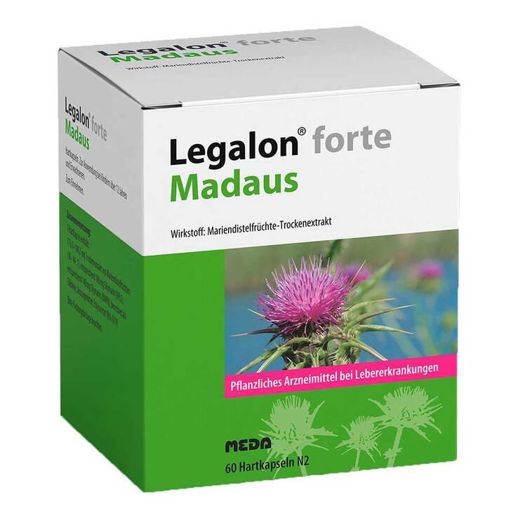 Legalon® forte Madaus Hartkapseln, 60 St
