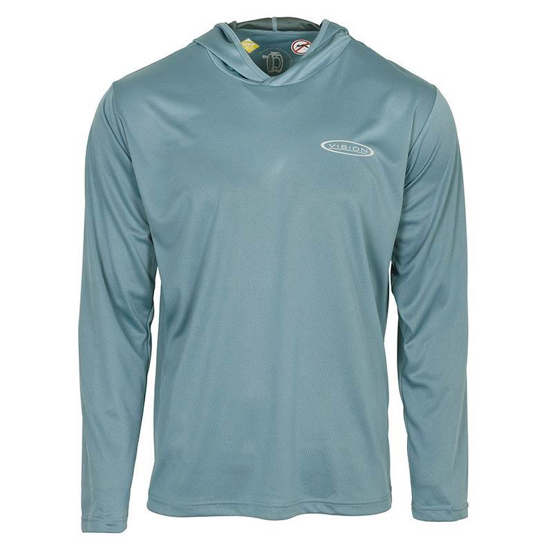 Sweat Homme Vision Bamboo Bug & Uv Hoodie - Blue