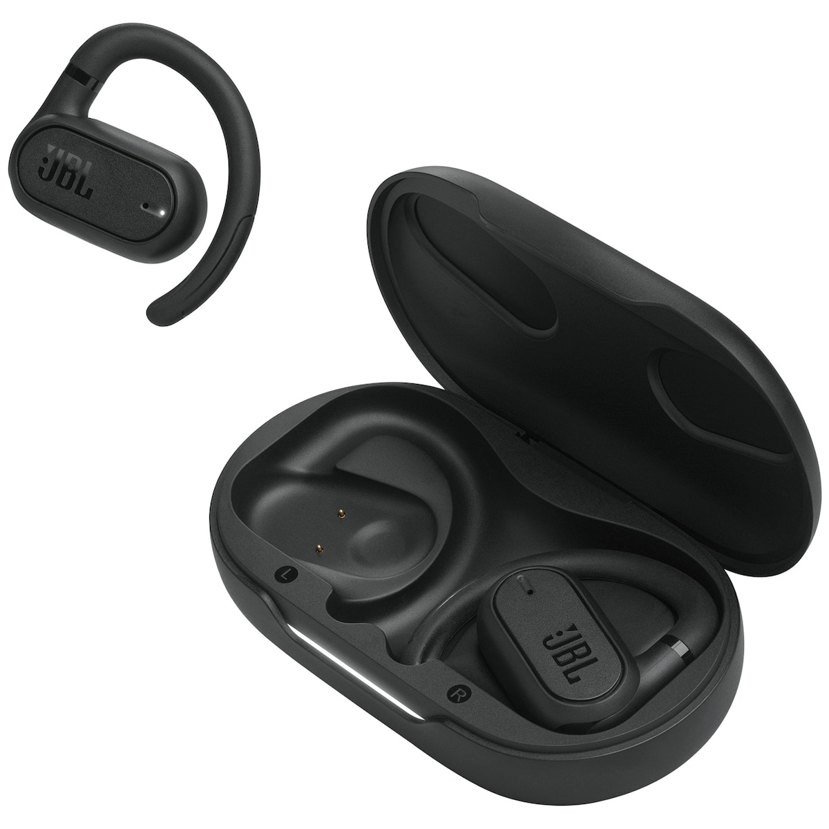 JBL Soungear Sense helt trådløse in-ear hodetelefoner (sort)