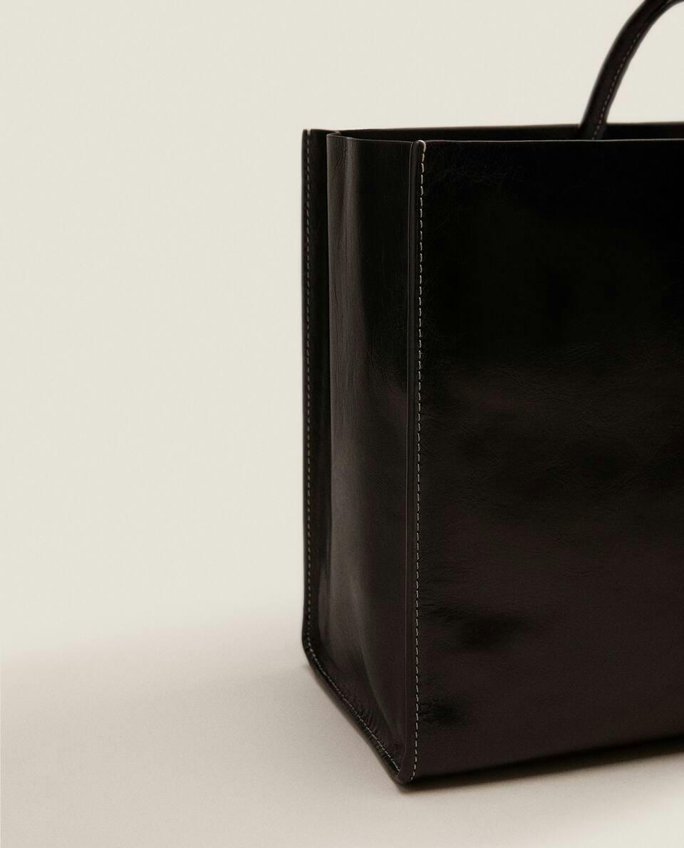 BOLSA TOTE DE COURO