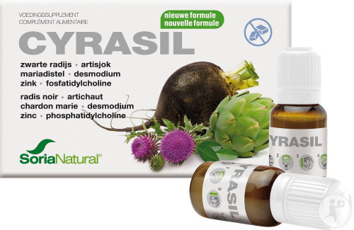 Soria Natural Cyrasil Ampoules Buvables 15x10ml