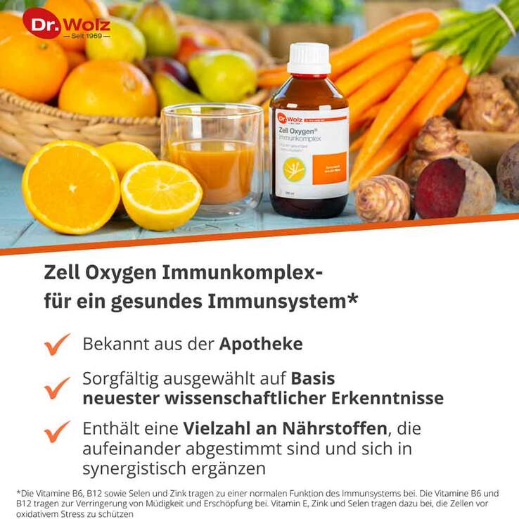 Zell Oxygen Immunkomplex flüssig, 250 ml